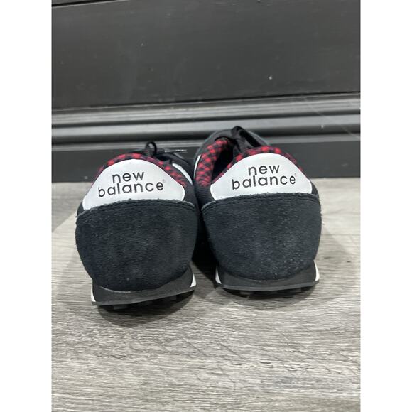 New Balance 410 Black Checkered Plaid Athletic Running Shoes WL410DSC Size 10 - Picture 2 of 6